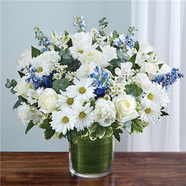 Cherished Memories &trade; Blue & White